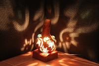 Lampe cougourdon